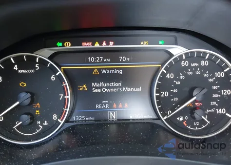 2023 Nissan Altima Sr Intelligent Awd из США, поврежденный, VIN 1N4BL4CW4PN404106